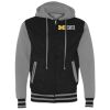 Unisex Heavyweight Varsity Full-Zip Hooded Sweatshirt Thumbnail