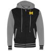 Unisex Heavyweight Varsity Full-Zip Hooded Sweatshirt Thumbnail