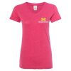 Women’s Glitter V-Neck T-Shirt Thumbnail