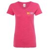 Women’s Glitter V-Neck T-Shirt Thumbnail